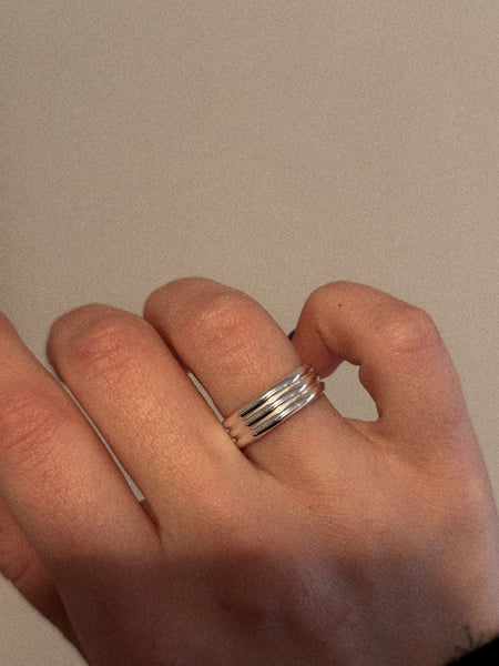 Triple Layer Thick Band