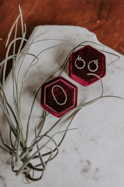 Frances Huggie Hoops