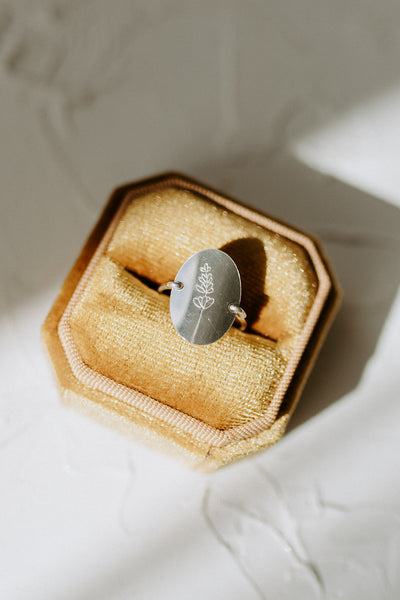 Lavender Sprigs Ring