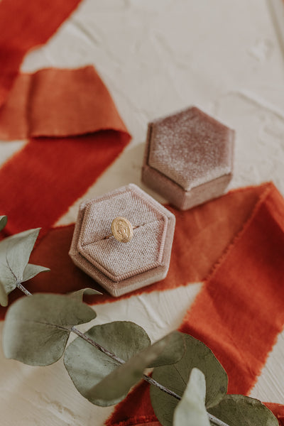 Mother Mary Coin Ring