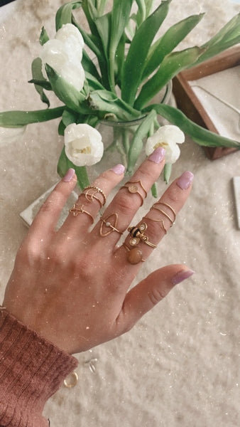 Sunstone Ring