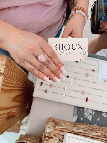 Blush Quartz Ring