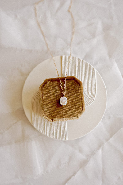 Nebula Druzy Necklace