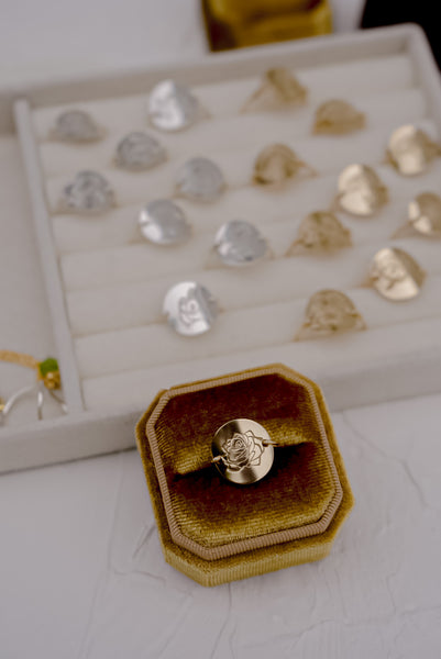 Birth Flower Ring