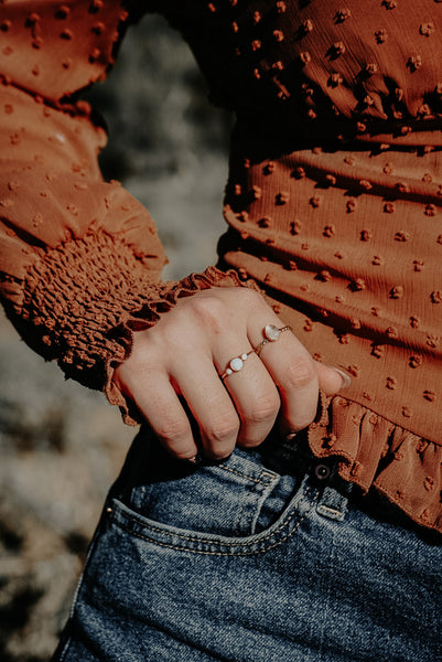 Canyon Moonstone Ring