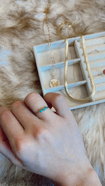 Palo Verde Turquoise Ring