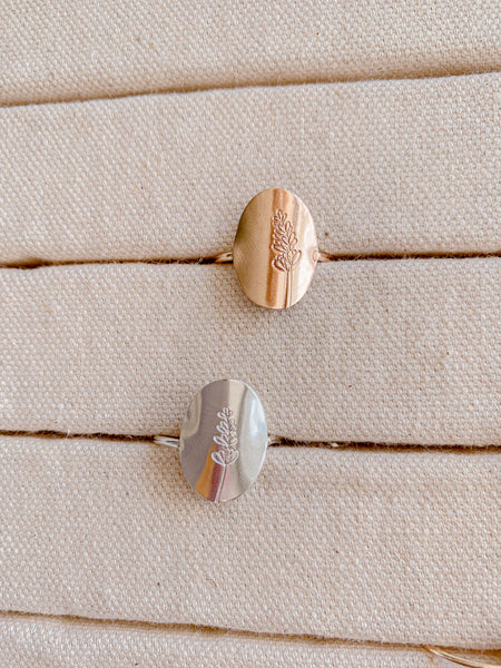 Lavender Sprigs Ring
