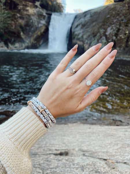 Rainbow Druzy Ring