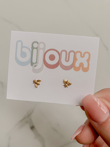 Honeybee Stud Earrings