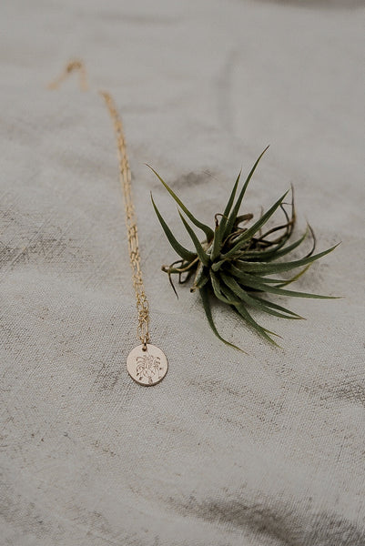 Bindi Necklace - Gold Filled