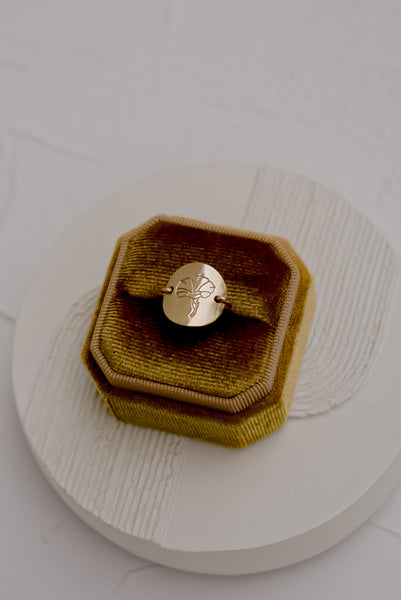 Birth Flower Ring