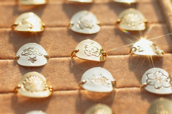 Birth Flower Ring
