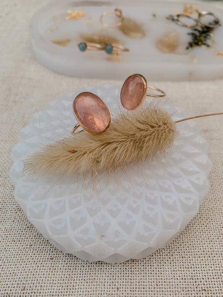 Blush Quartz Ring