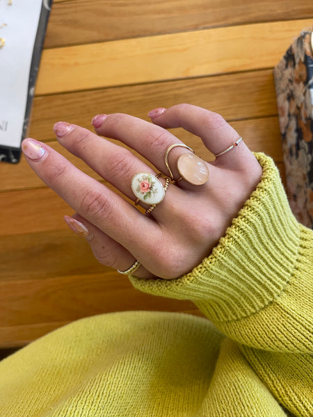 Hazel Floral Ring