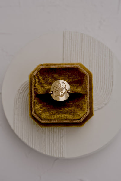 Birth Flower Ring