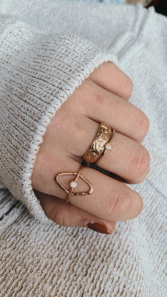 Moki Opal Ring