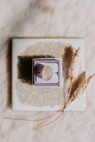 Blush Quartz Ring