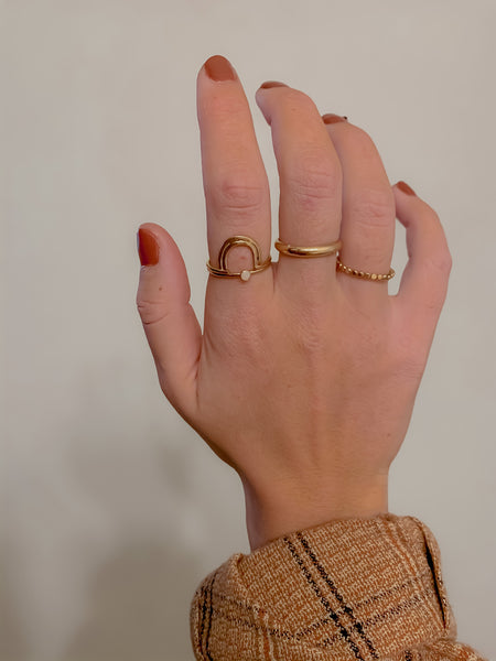 Moki Opal Ring