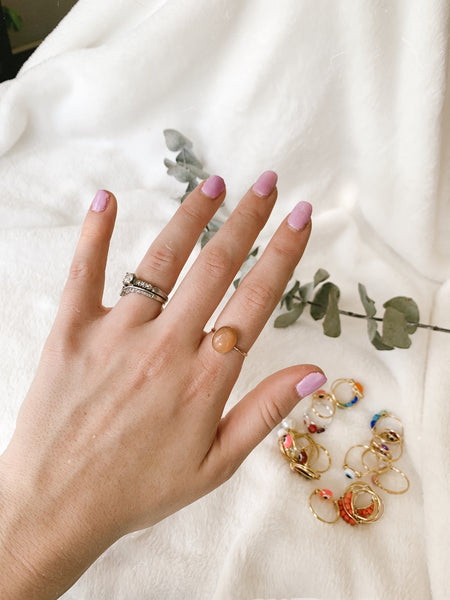 Sunstone Ring