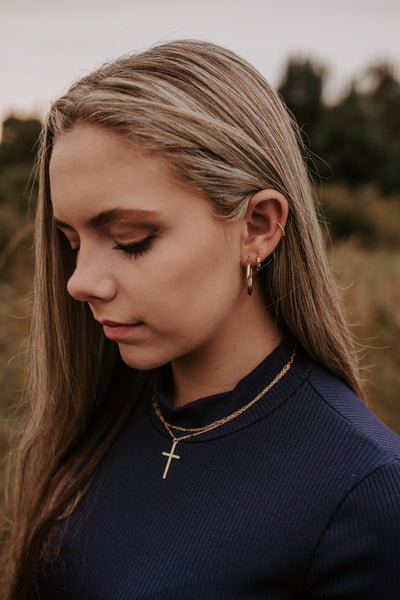 Frances Huggie Hoops