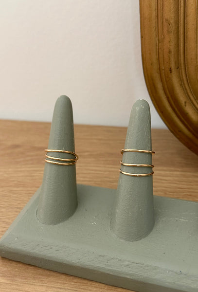 Aphrodite Triple Wrap Ring