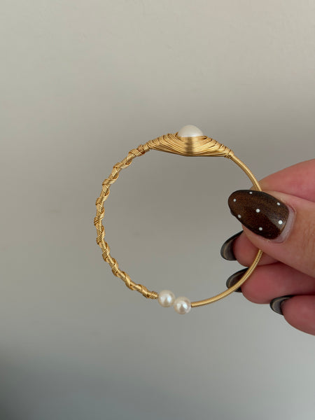 Pearl Wrap Bangle