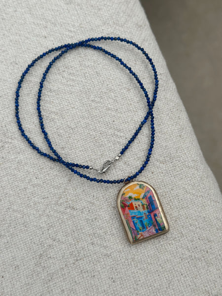 Mykonos Beaded Necklace
