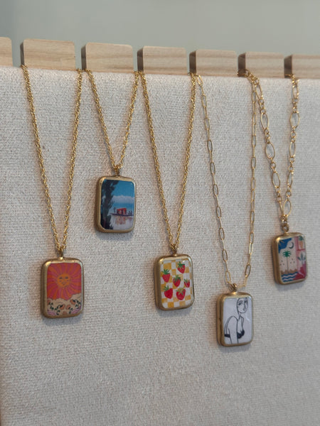 Somewhere Warm Necklace