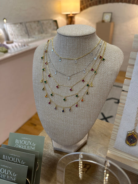 Coco Gemstone Necklace