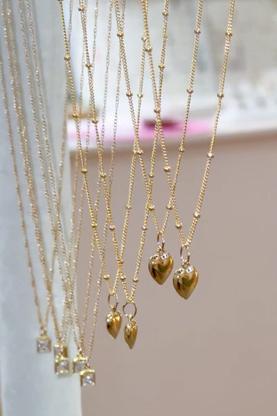 Puffy Heart Necklace