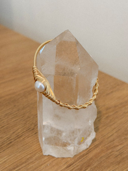 Pearl Wrap Bangle