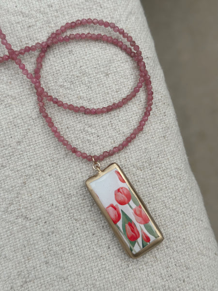 Mykonos Beaded Necklace