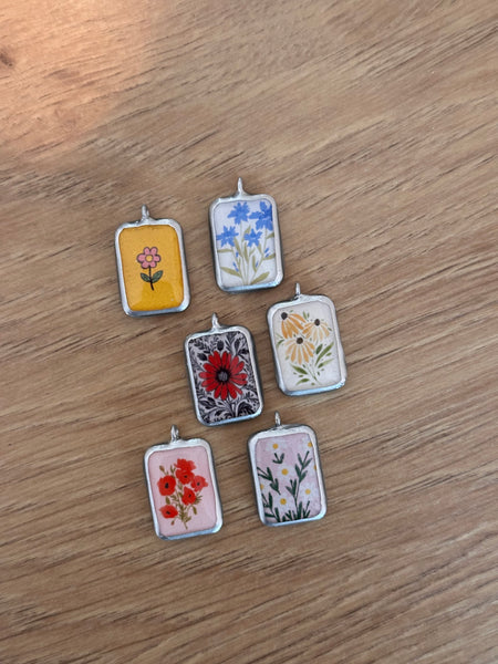 Fleur Porcelain Necklace