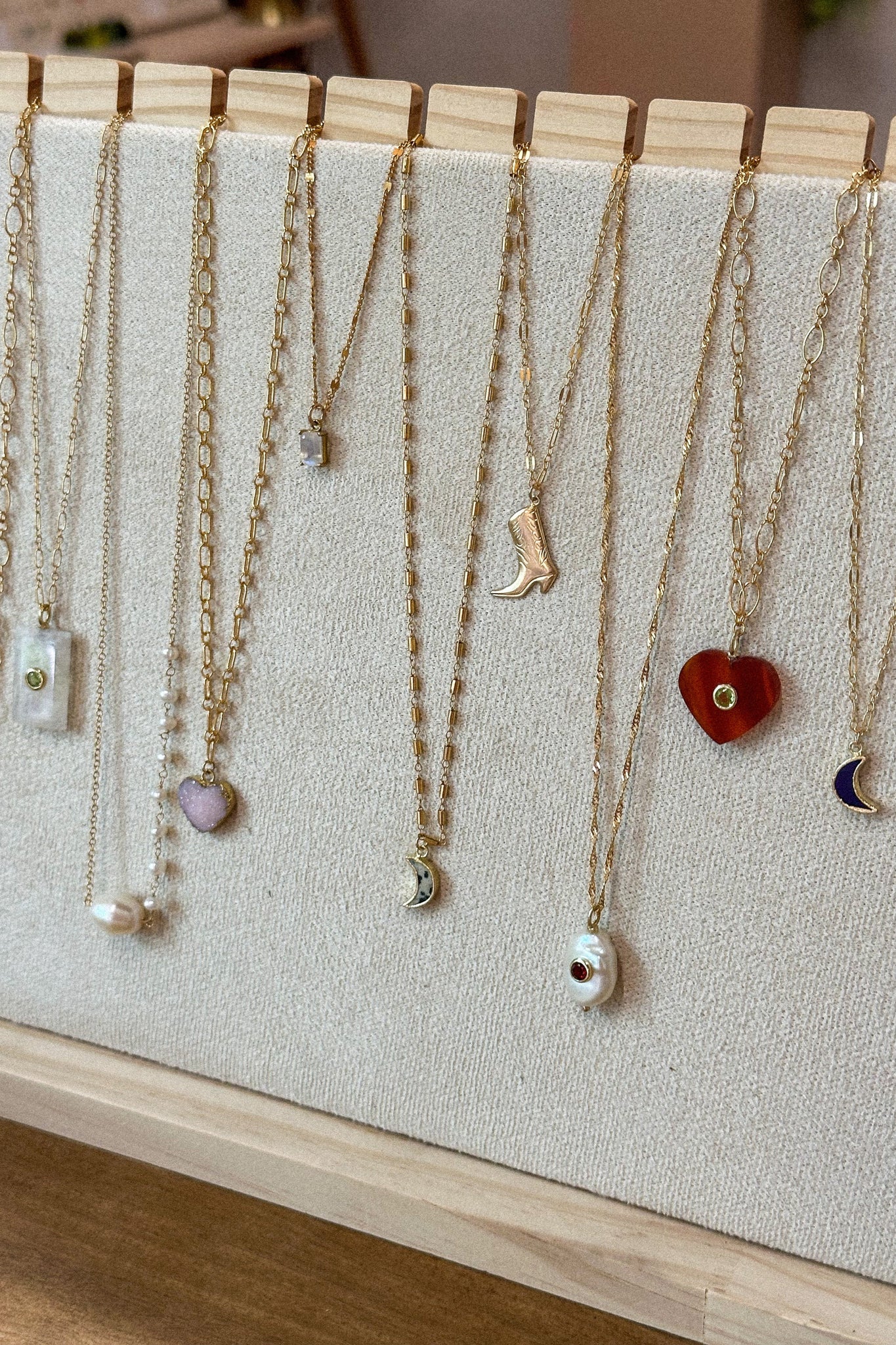 Warm Tones Necklace Collection