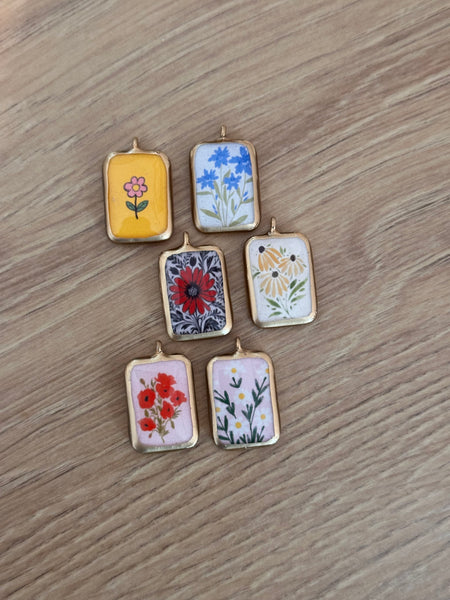 Fleur Porcelain Necklace