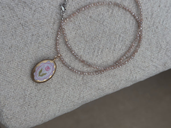 Mykonos Beaded Necklace