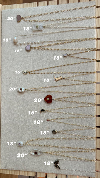 Warm Tones Necklace Collection