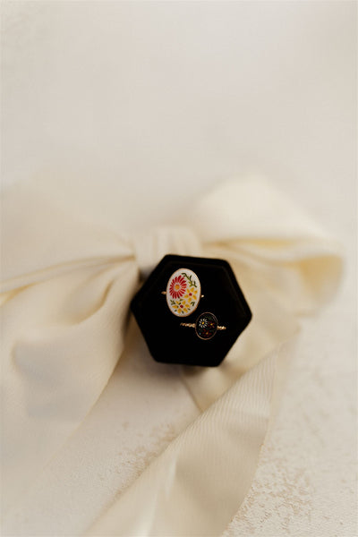 Bouquet Vintage Floral Ring