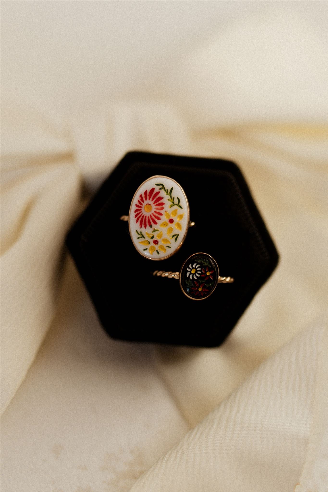 Bouquet Vintage Floral Ring