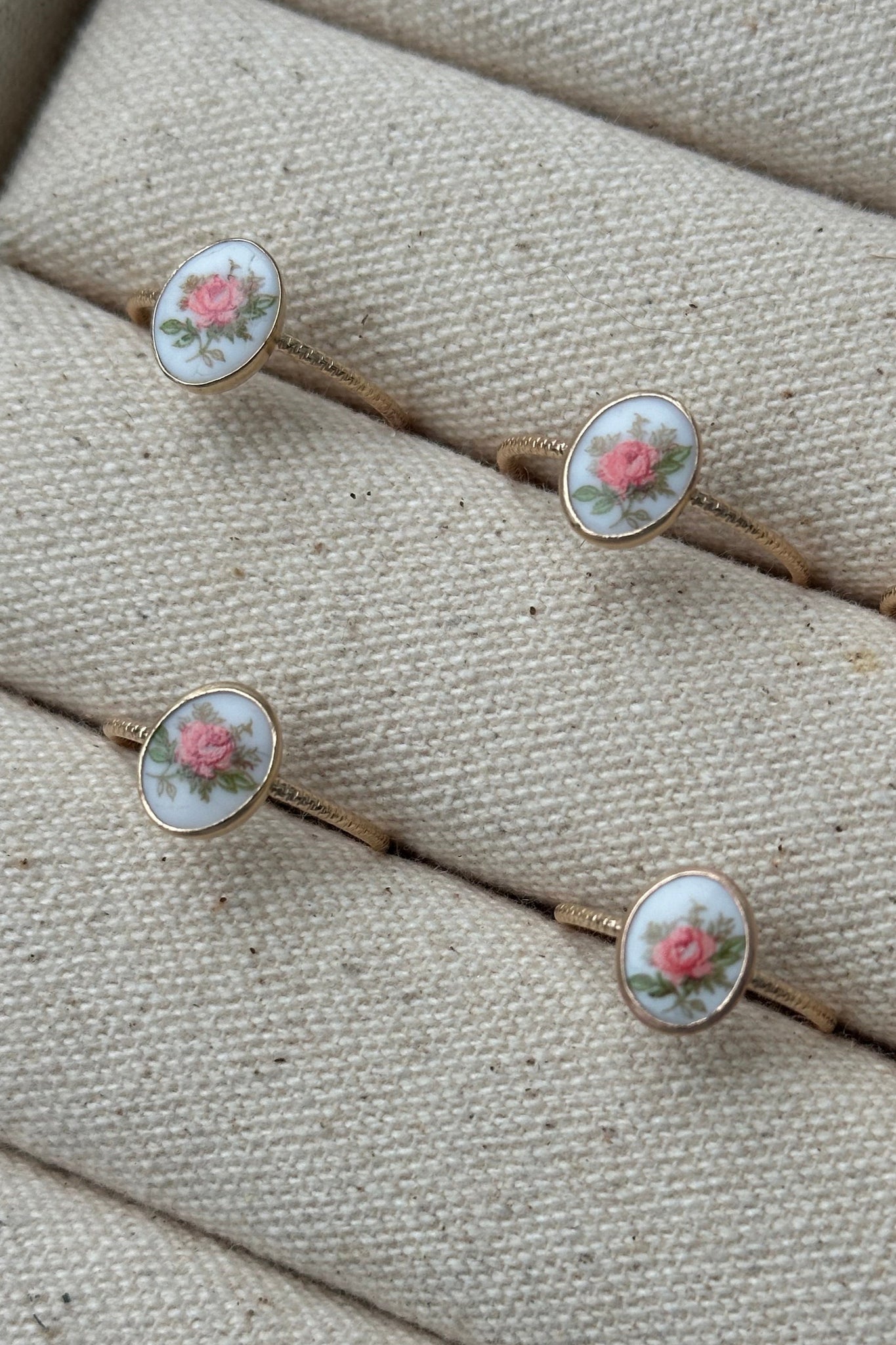 Mini Hazel Floral Ring, Ready to Ship