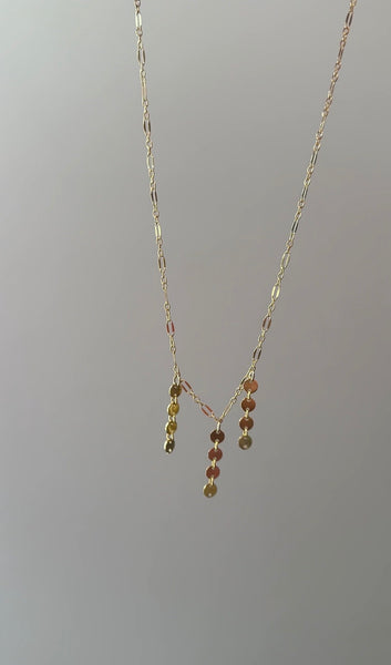 Coin Drop Necklace