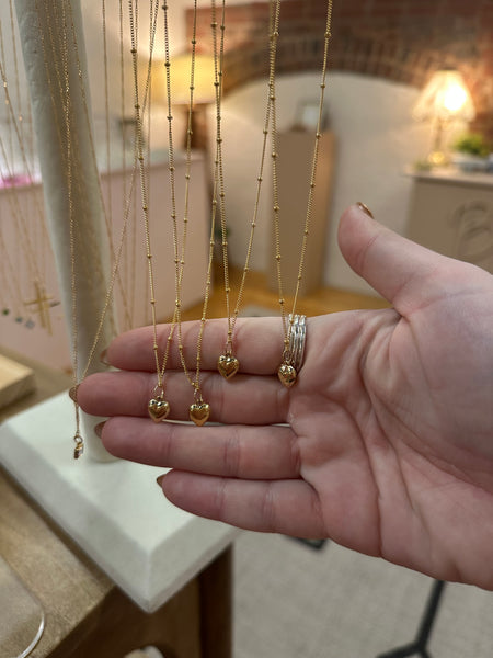 Puffy Heart Necklace