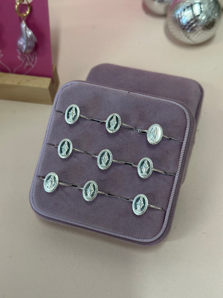 Mother Mary Coin Ring