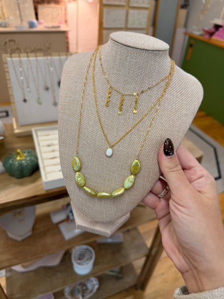 Coin Drop Necklace