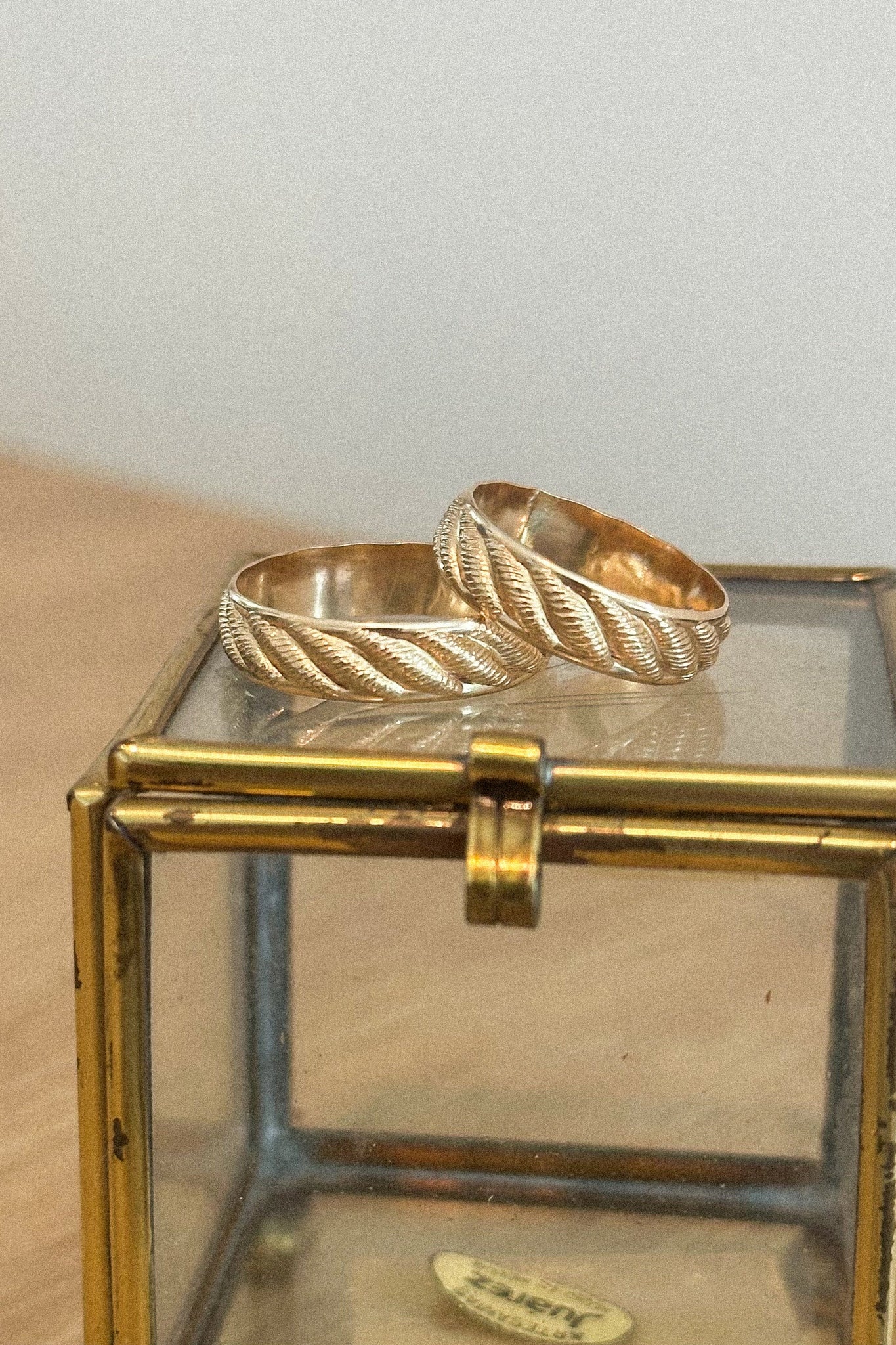 Gold Rope Ring