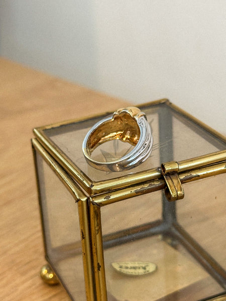 Vintage Knot Ring, Size 5