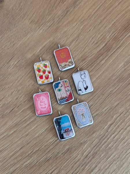 Amelie Porcelain Necklace