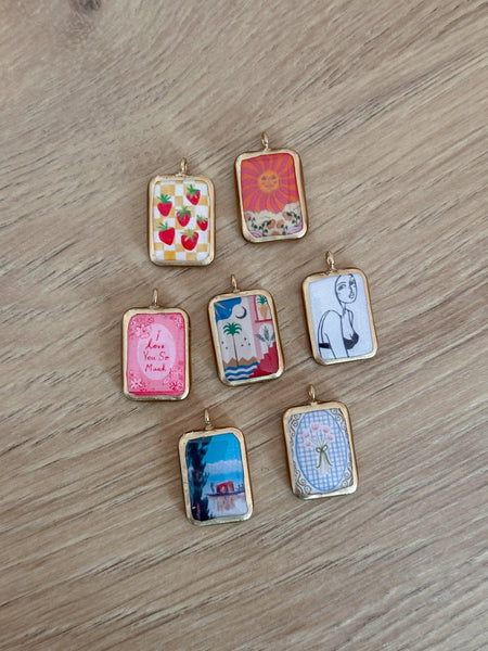 Amelie Porcelain Necklace