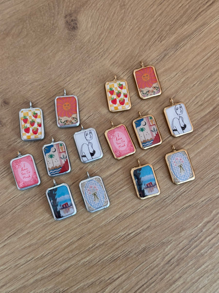 Amelie Porcelain Necklace