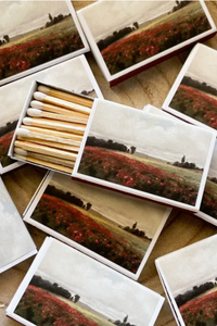 Vintage Style Watercolor Match Boxes